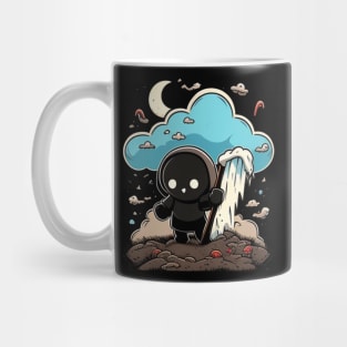 Cartoon style death Mug